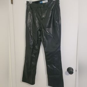 Old Navy Faux Leather Pants size 4